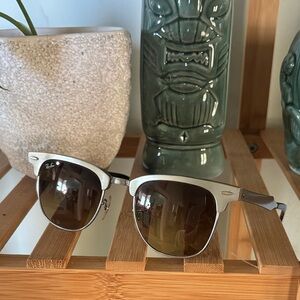 Ray-Ban Clubmaster Aluminum with Copper Colored Frame